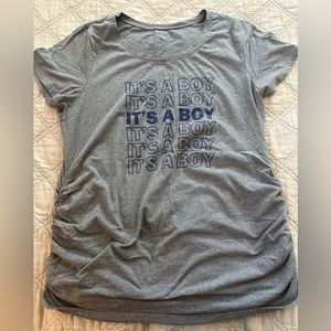 XL It’s a boy maternity top by Motherhood Maternity